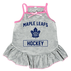 Toronto Maple Leafs Pet Dress Grey Type XSmall