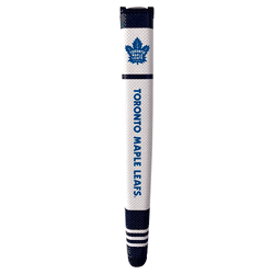 Toronto Maple Leafs Putter Grip (White with colored stripes)