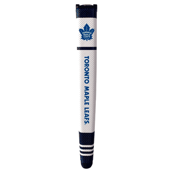 Toronto Maple Leafs Putter Grip (White with colored stripes)