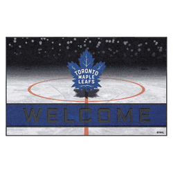 Toronto Maple Leafs Rubber Door Mat - 18in. x 30in.