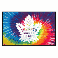 Toronto Maple Leafs Tie Dye Starter Mat Accent Rug - 19in. x 30in.