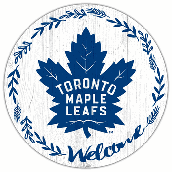 Toronto Maple Leafs Welcome 12in Circle