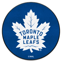 Toronto Maple LeafsMaple LeafsHockey Puck Rug - 27in. Diameter