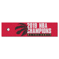 Toronto Raptors 2019 NBA Champions Putting Green Mat - 1.5ft. x 6ft.