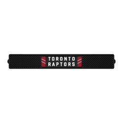 Toronto Raptors Bar Drink Mat - 3.25in. x 24in.