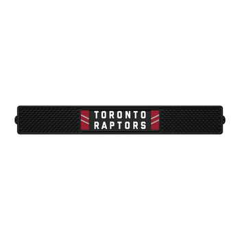 Toronto Raptors Bar Drink Mat - 3.25in. x 24in.