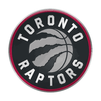 Toronto Raptors Heavy Duty Aluminum Embossed Color Emblem