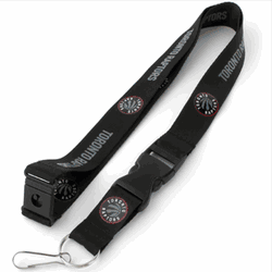 Toronto Raptors Lanyard Black