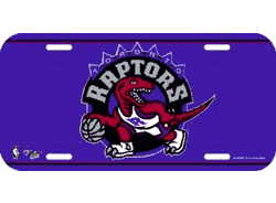 Toronto Raptors License Plate