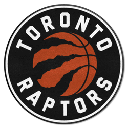 Toronto Raptors Roundel Rug - 27in. Diameter