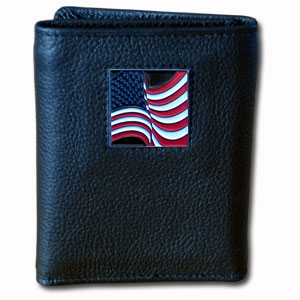 Tri-fold Wallet - American Flag