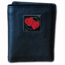 Tri-fold Wallet - Double Heart