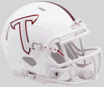 Troy State Trojans NCAA Mini Speed Football Helmet T side decals