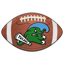 Tulane Green Wave Football Rug - 20.5in. x 32.5in.