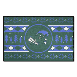 Tulane Green Wave Holiday Sweater Starter Mat Accent Rug - 19in. x 30in.