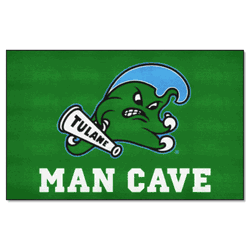 Tulane Green Wave Man Cave Ulti-Mat Rug - 5ft. x 8ft.