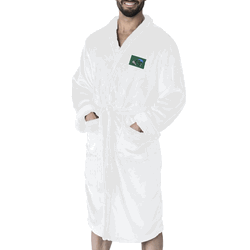 Tulane Green Wave NCAA White Out Silk Touch Robe Large/XLarge