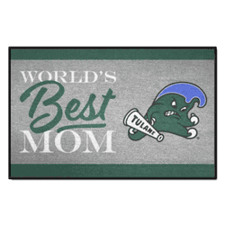 Tulane Green Wave Starter Mat Accent Rug - 19in. x 30in.