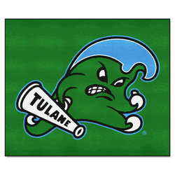 Tulane Green Wave Tailgater Rug - 5ft. x 6ft.
