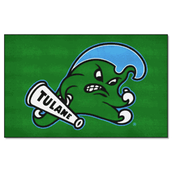 Tulane Green Wave Ulti-Mat Rug - 5ft. x 8ft.
