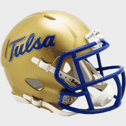 Tulsa Golden Hurricane NCAA Mini Speed Football Helmet