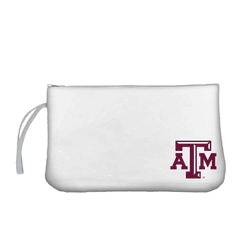 TX A&M Clear Wristlet