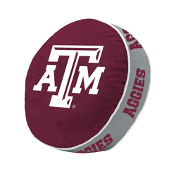 TX A&M Puff Pillow