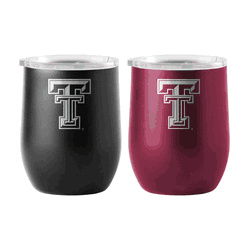 TX Tech 16oz Yours and Mine Etch Powdercoat Curved Beverage Set