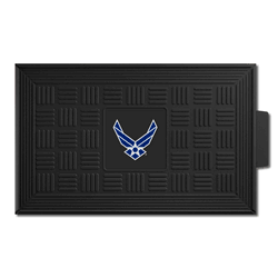 U.S. Air Force Heavy Duty Vinyl Medallion Door Mat - 19.5in. x 31in.