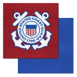 U.S. Coast Guard Team Carpet Tiles - 45 Sq Ft.