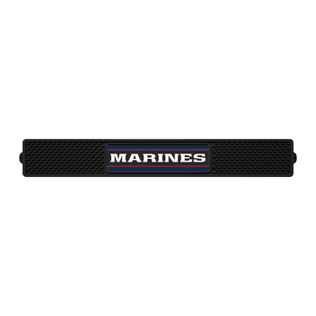 U.S. Marines Bar Drink Mat - 3.25in. x 24in.