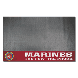 U.S. Marines Vinyl Grill Mat - 26in. x 42in.