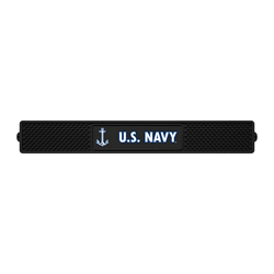 U.S. Navy Bar Drink Mat - 3.25in. x 24in.