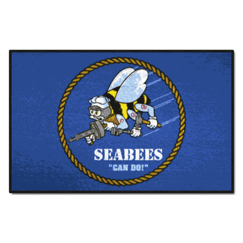 U.S. Navy Starter Mat Accent Rug - 19in. x 30in.