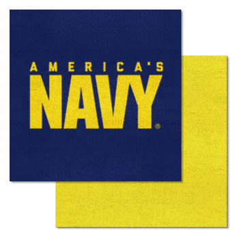 U.S. Navy Team Carpet Tiles - 45 Sq Ft.