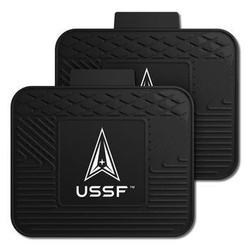 U.S. Space Force Back Seat Car Utility Mats - 2 Piece Set