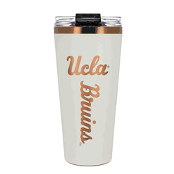 UCLA Bruins 32oz Crme and Copper Big Slim Tumbler with Straw