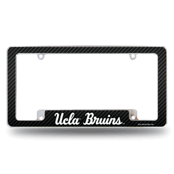 UCLA Bruins Black 12" x 6" Chrome All Over Automotive License Plate Frame