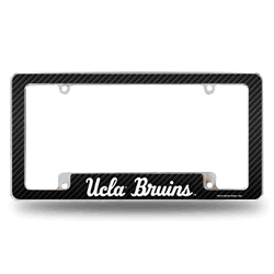 UCLA Bruins Black 12" x 6" Chrome All Over Automotive License Plate Frame for Car/Truck/SUV
