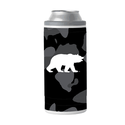 UCLA Bruins Black Camo 12oz Slim Can Coolie