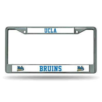 UCLA Bruins Standard Chrome Frame with Plastic Inserts 12