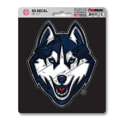 UConn Huskies 3D Decal Sticker