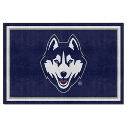 UConn Huskies 5ft. x 8 ft. Plush Area Rug
