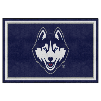 UConn Huskies 5ft. x 8 ft. Plush Area Rug