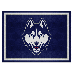 UConn Huskies 8ft. x 10 ft. Plush Area Rug