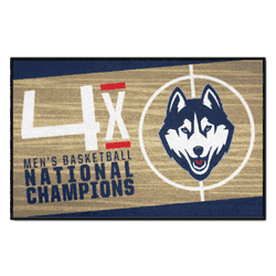 UConn Huskies Dynasty Starter Mat Accent Rug - 19in. x 30in.