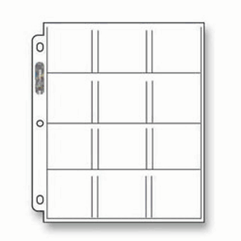 Ultra Pro 12-Pocket Pages 212D (100ct)
