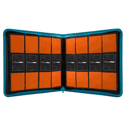 Ultra Pro 12 Pocket Pro Binder Zippered Teal