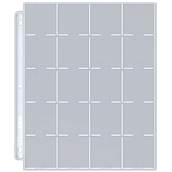 Ultra Pro 20-Pocket Coin Pages (10ct)