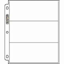 Ultra Pro 3-Pocket Proof Pages 203D (100ct)